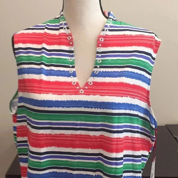 Ruby Rd sleeveless top - Picture 2 of 6